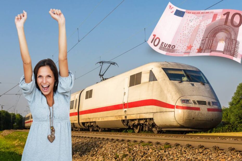 Bilete Deutsche Bahn sub 10 euro