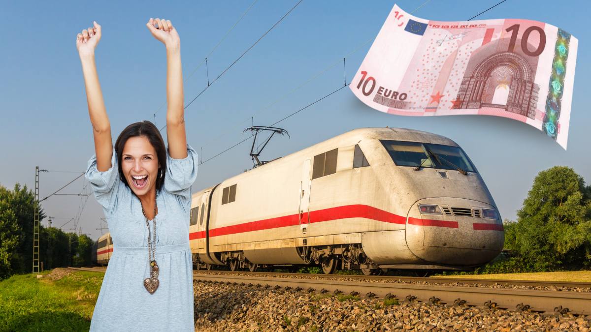 Bilete Deutsche Bahn sub 10 euro