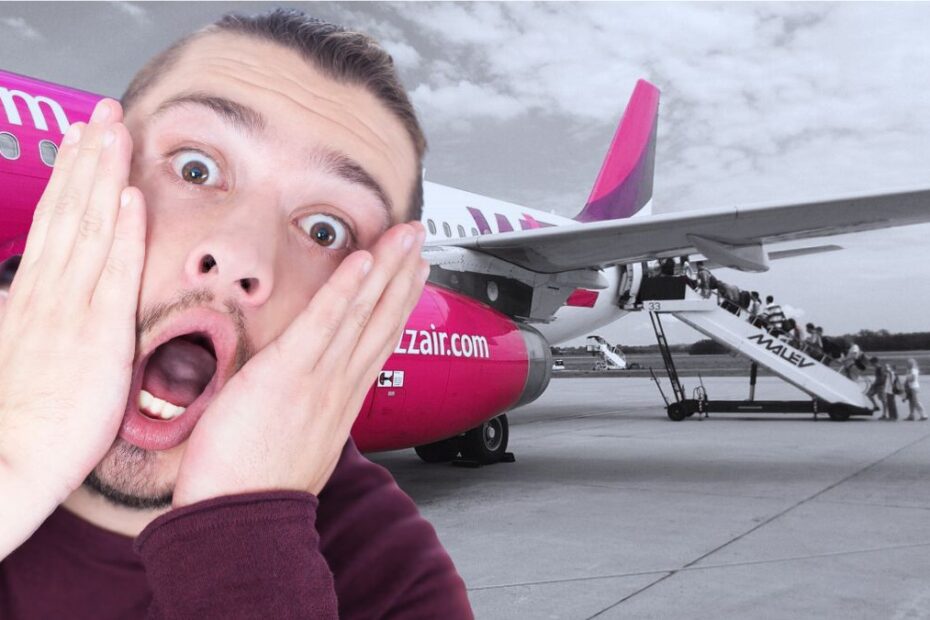Incident neașteptat într-un avion Wizz Air