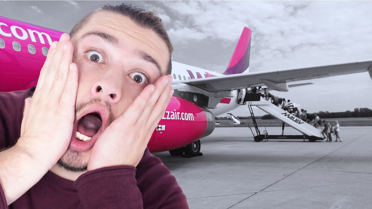 Incident neașteptat într-un avion Wizz Air