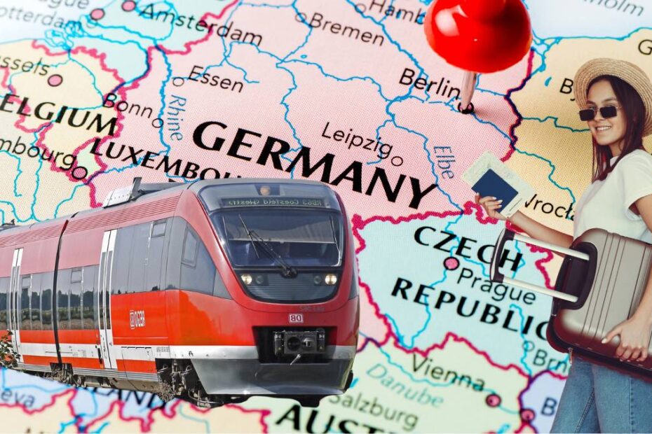 Rute cu Deutschland-Ticket în străinătate