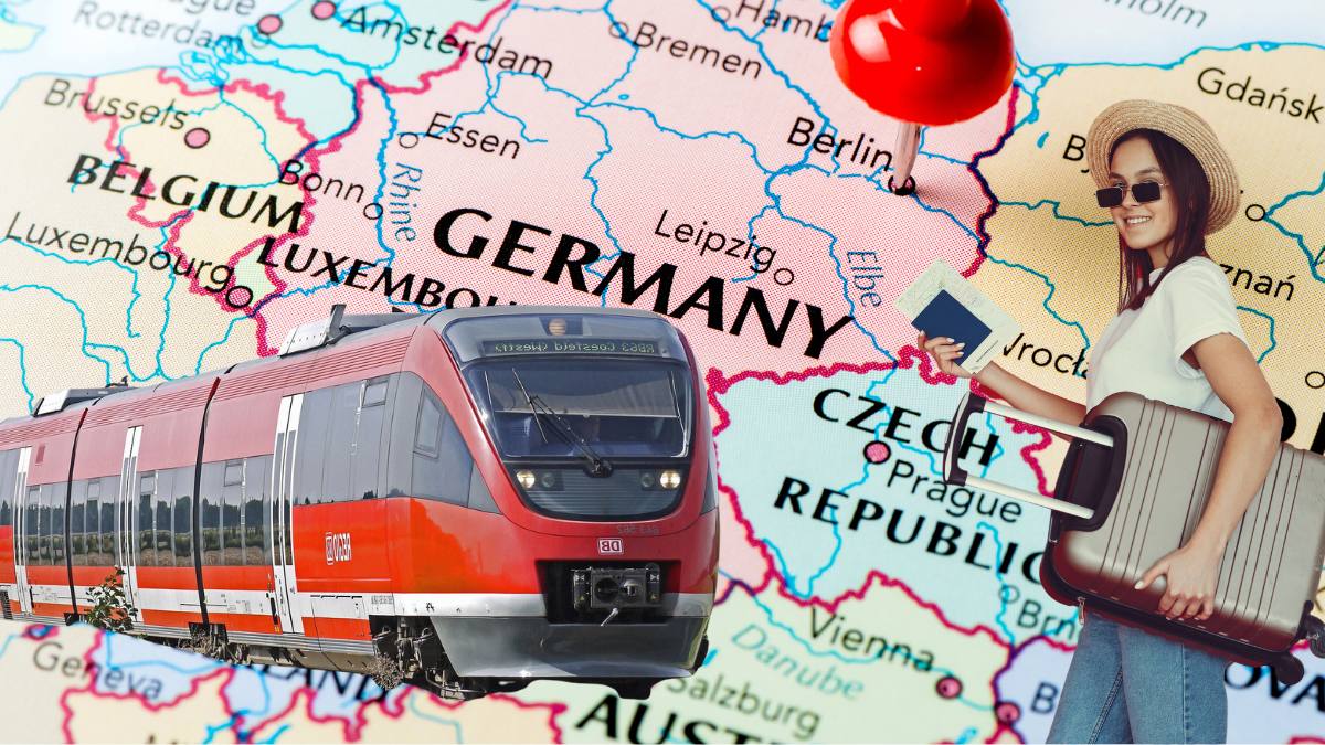 Rute cu Deutschland-Ticket în străinătate