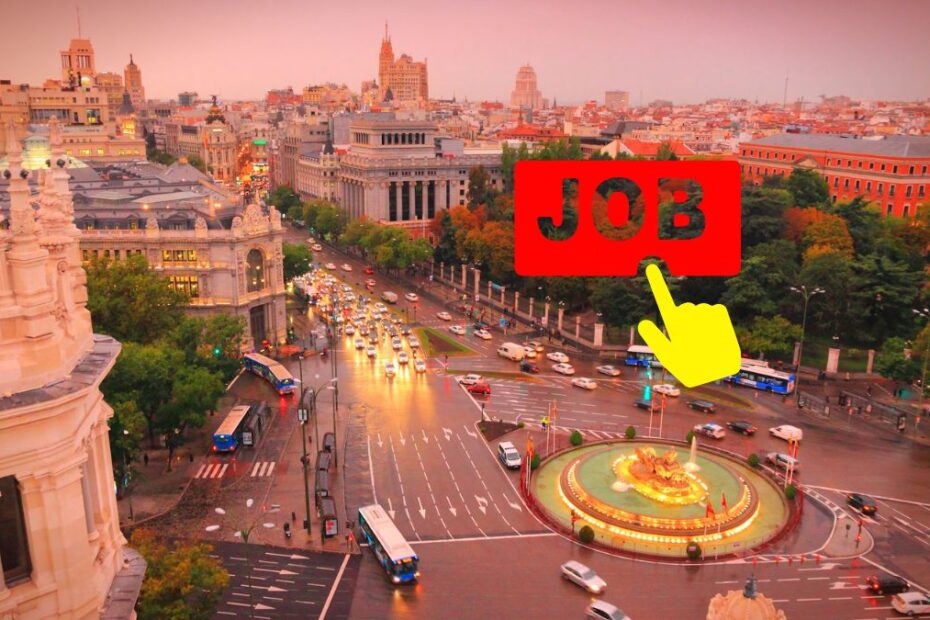 Madrid are mii de locuri de muncă vacante pentru această lună iulie