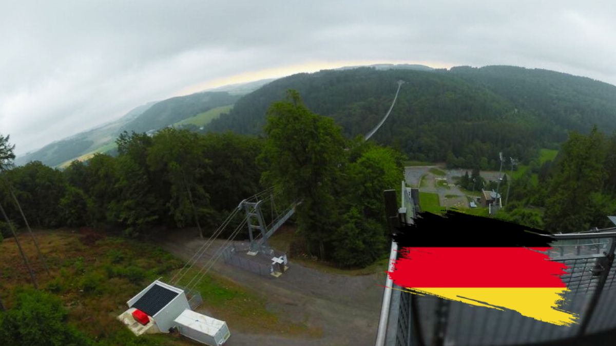 Cel mai lung pod suspendat din Germania