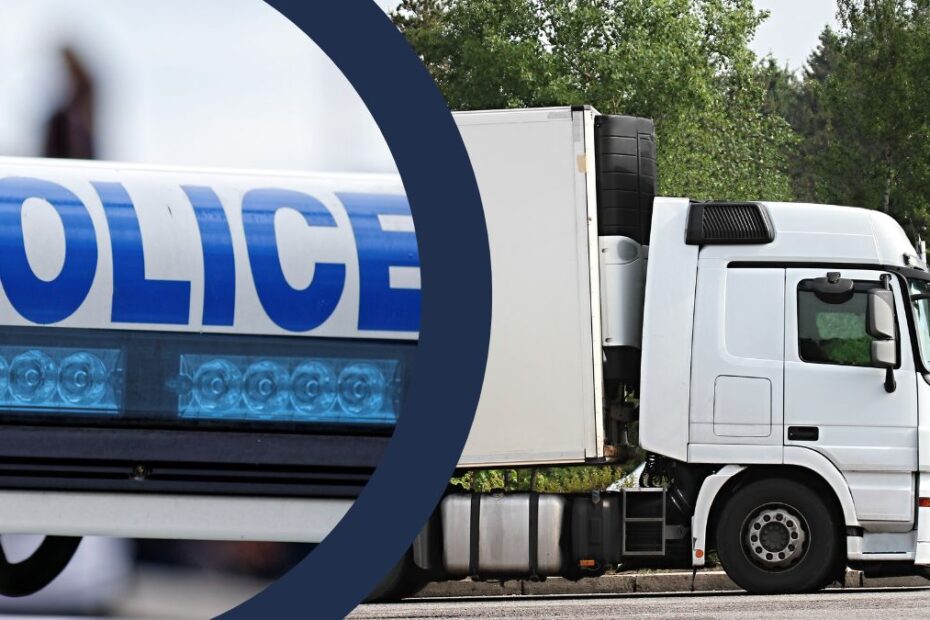 Șofer ucrainean de camion, găsit mort de un coleg român