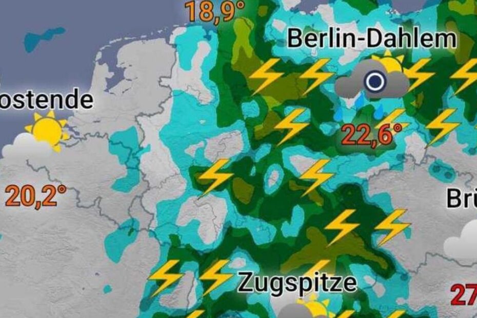 Vreme severă în toată Germania în weekend