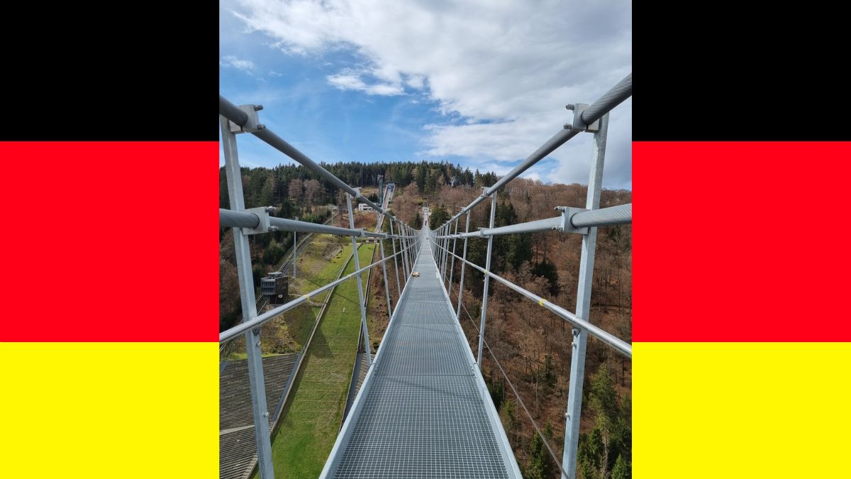 cel mai lung pod suspendat din Germania