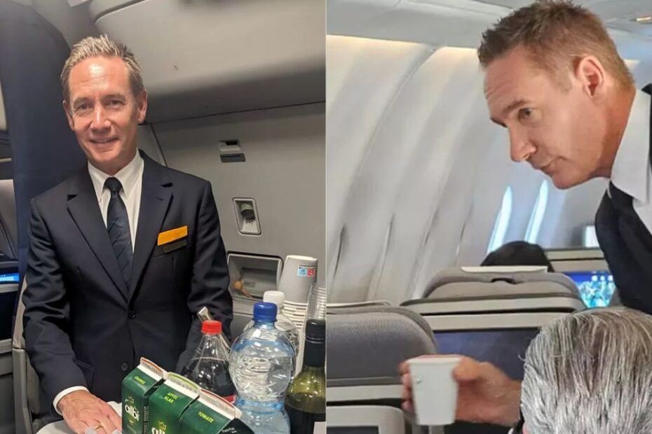 Director Lufthansa, infiltrat ca steward printre angajați