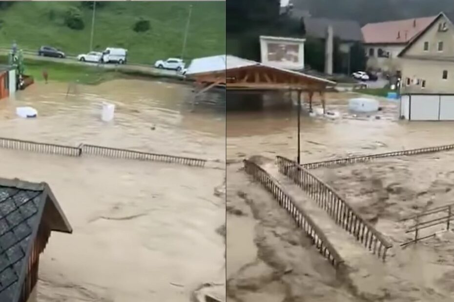 Inundații în Austria, Slovenia și Croația