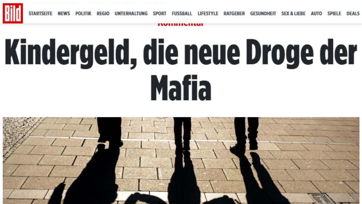 „Kindergeld noul drog al mafiei” adesea din România și Bulgaria