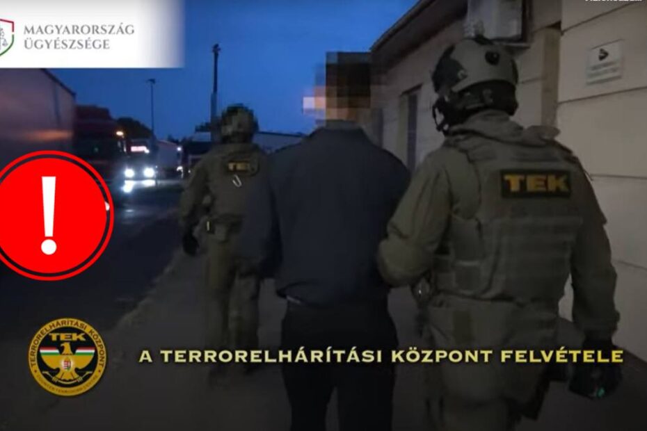 Polițiști de frontieră maghiari prinși în flagrant