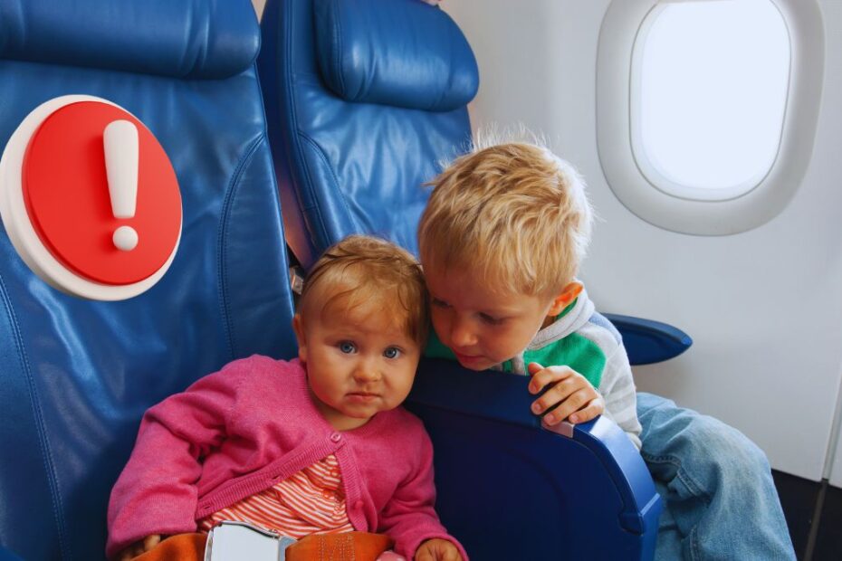 Introducerea unei zone fără copii în avion