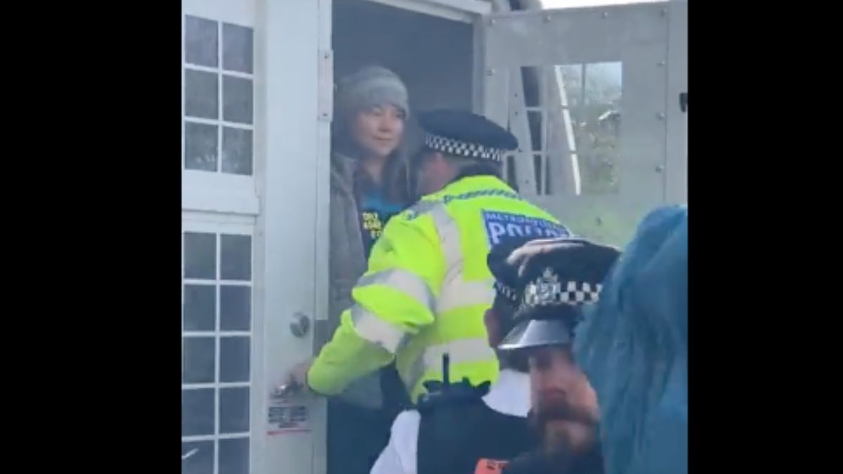 Greta Thunberg arestată la Londra