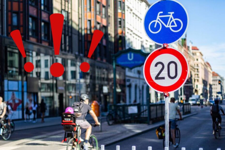 Limită de viteză în orașele germane