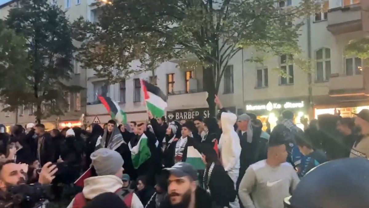 Proteste la Berlin Neuekoeln