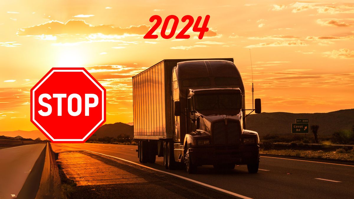 Interdicția de a conduce camioane în Germania în 2024