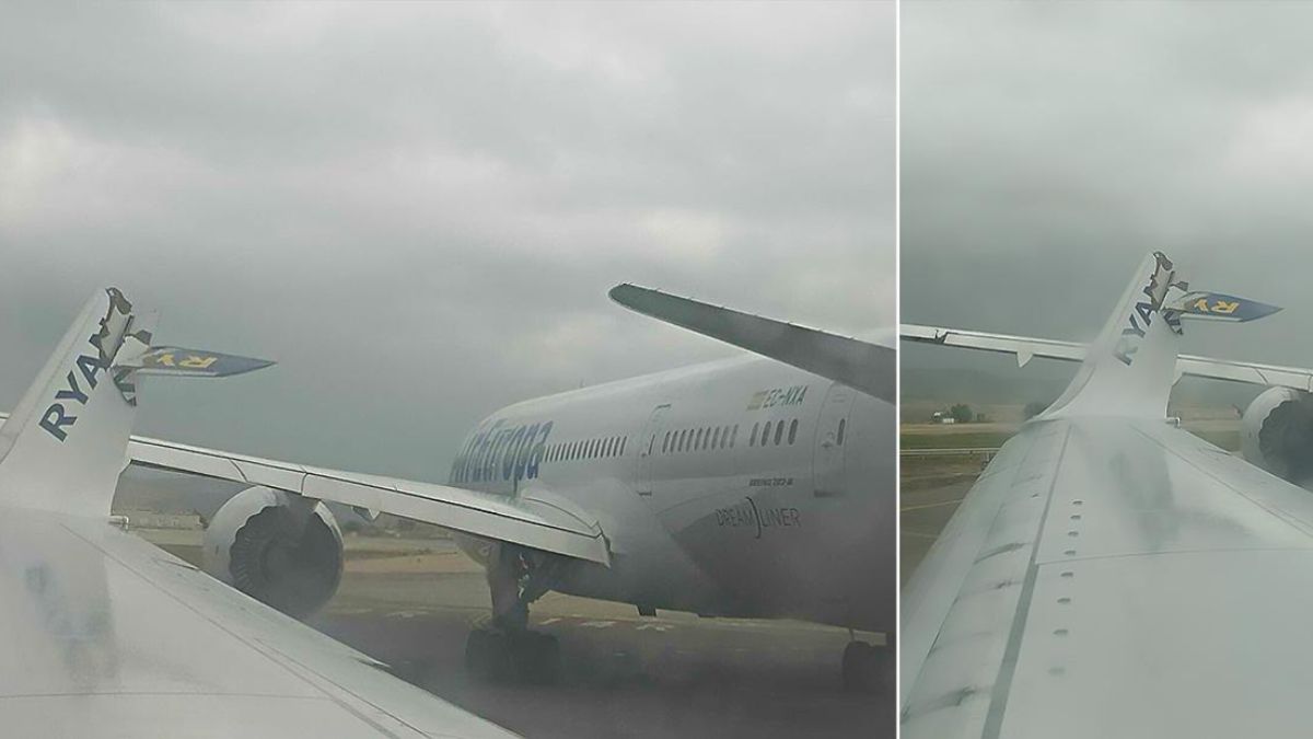 două avioane s-au ciocnit Barajas