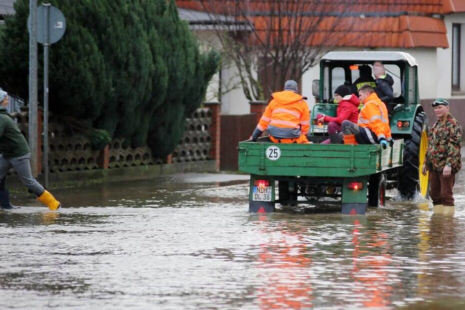Evacuări din cauza inundațiilor Germania