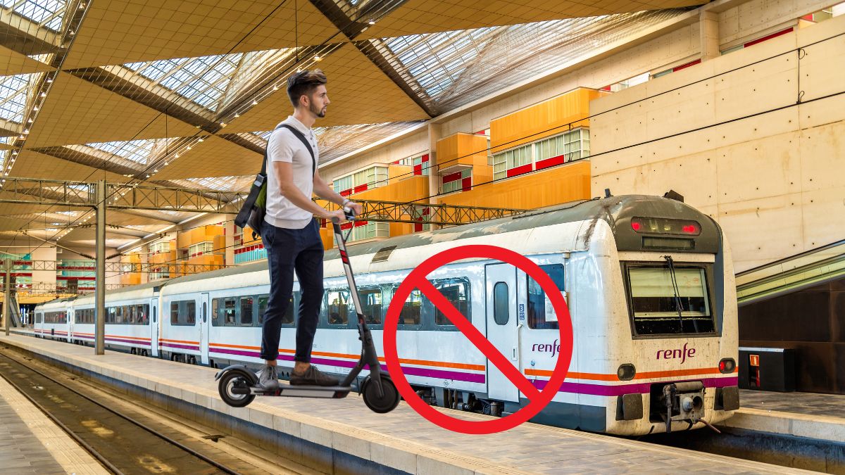 Interzisă urcarea trotinetelor electrice în trenuri