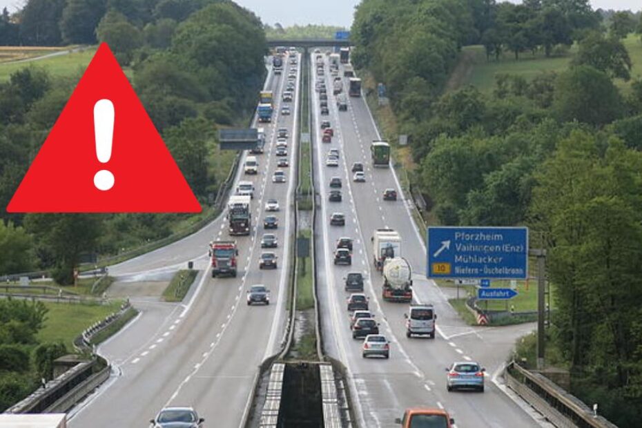 Autobahn 8 va fi complet închisă în Baden-Württemberg