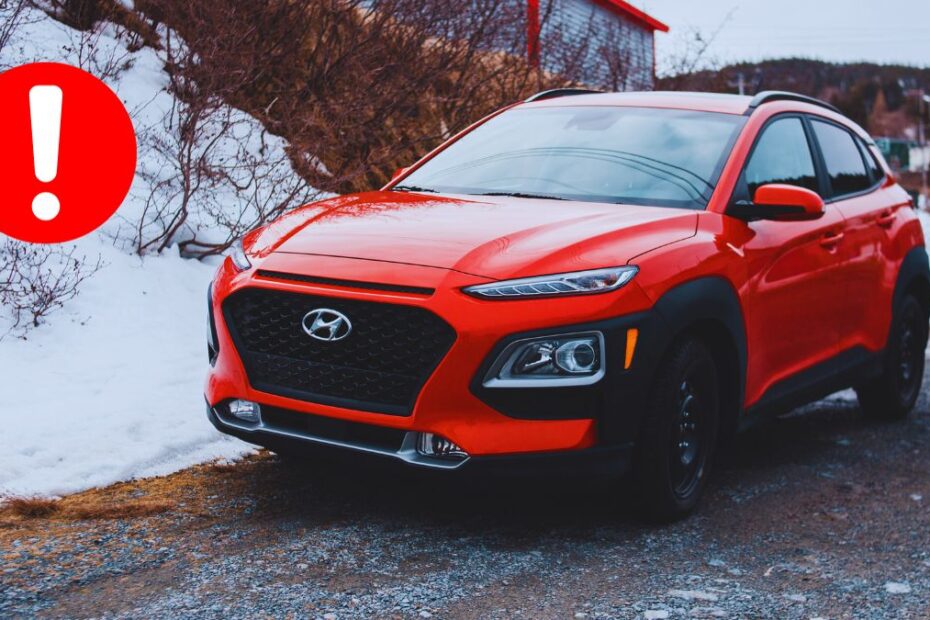 Hyundai Kona electrică testată iarna în Germania