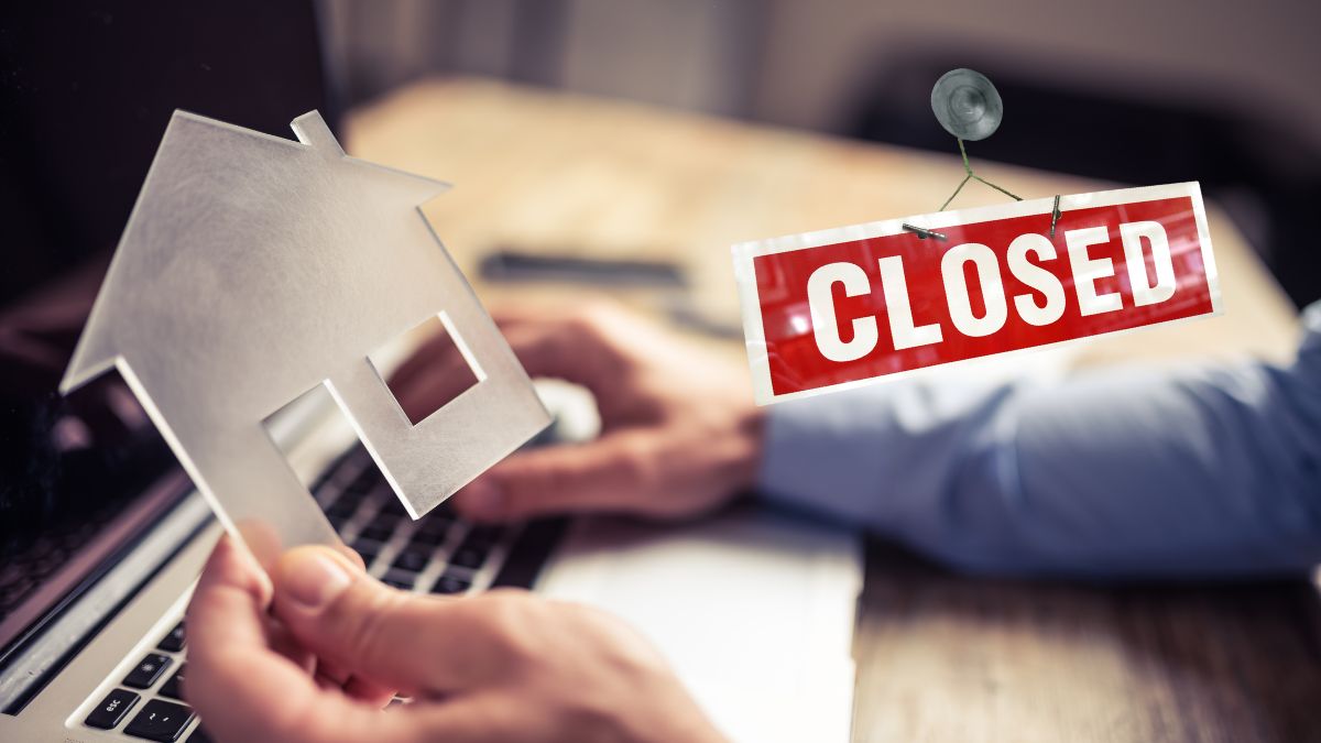 Sute de agenții imobiliare se închid