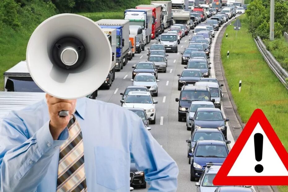 Închiderea autostrăzii A1 în Germania din 19 ianuarie 2023