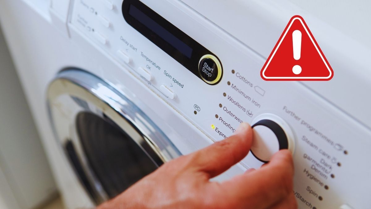 Butonul secret care ajută la curățarea mașinii de spălat