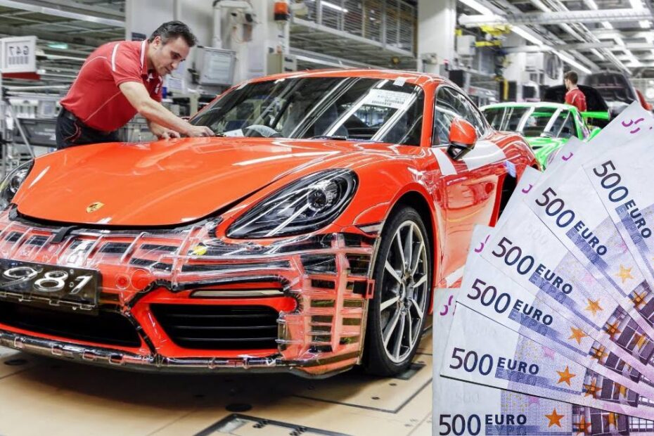 Bonus angajații Porsche aprilie 2024