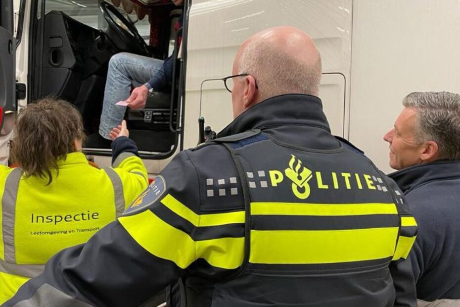 Controale șoferi camion Olanda