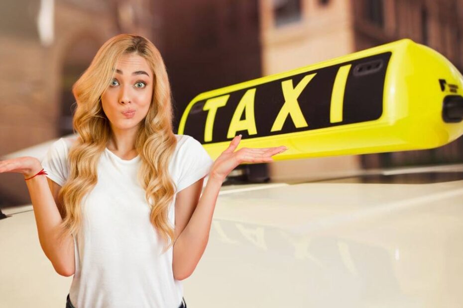 Autocolante galbene pe taxiuri