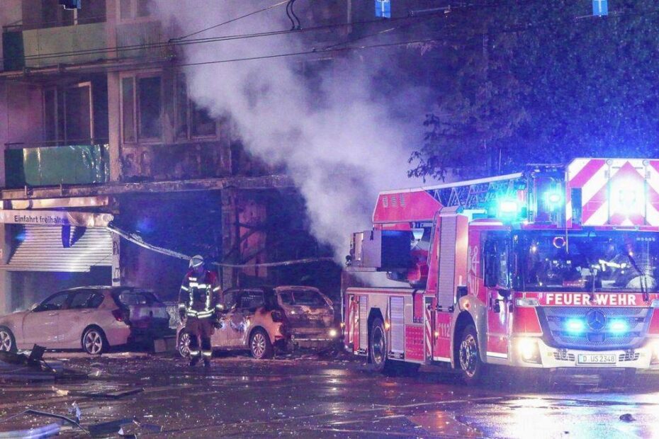 Incendiu de groază în Düsseldorf