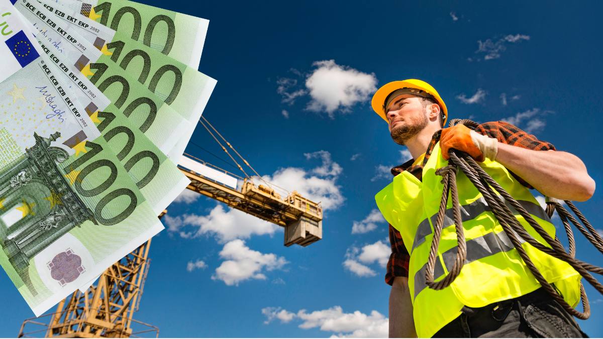 Lucrătorii din construcții din Germania mai mulți bani