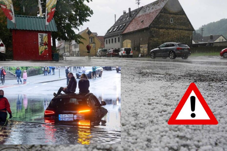 Nivel maxim de avertizare meteo în Germania