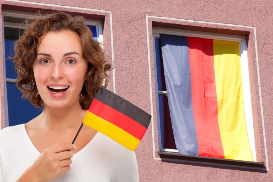 Arborarea steagurilor în mod privat în Germania