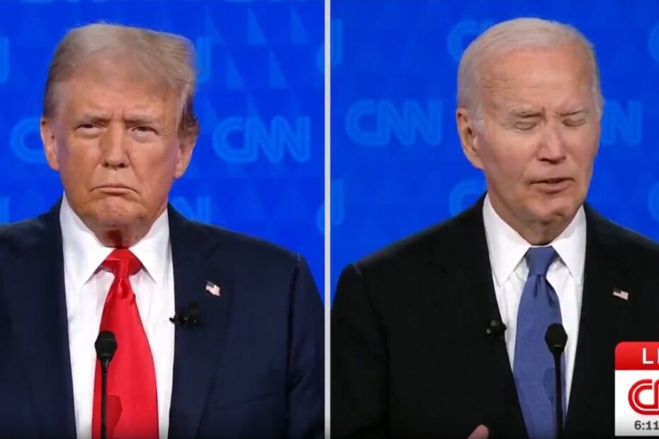 Duel televizat între Joe Biden și Donald Trump