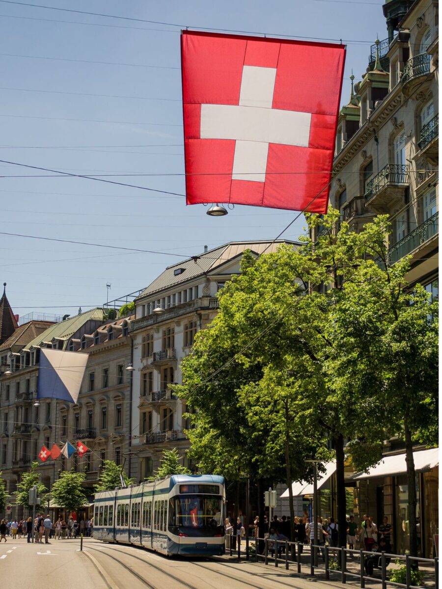 Plata amenzilor de circulație din Elveția