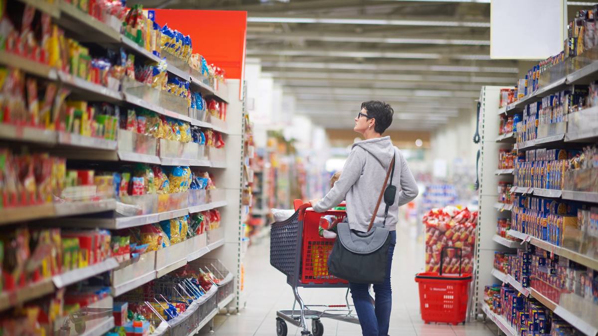 Interzis la cumpărături în supermarket