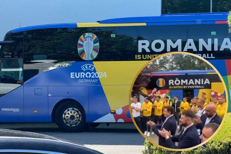 Tricolorii rămas-bun de la personalul hotelului din Germania