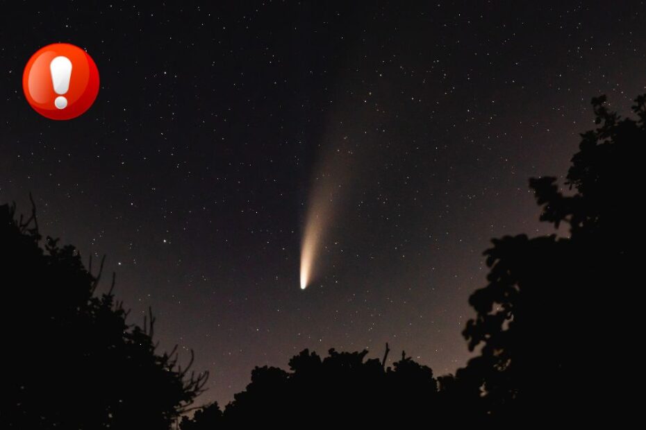 Cometa secolului poate fi văzută astăzi în Germania