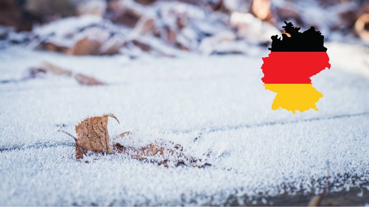 Frigul polar lovește Germania