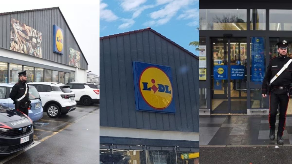 Atac în parcare la Lidl