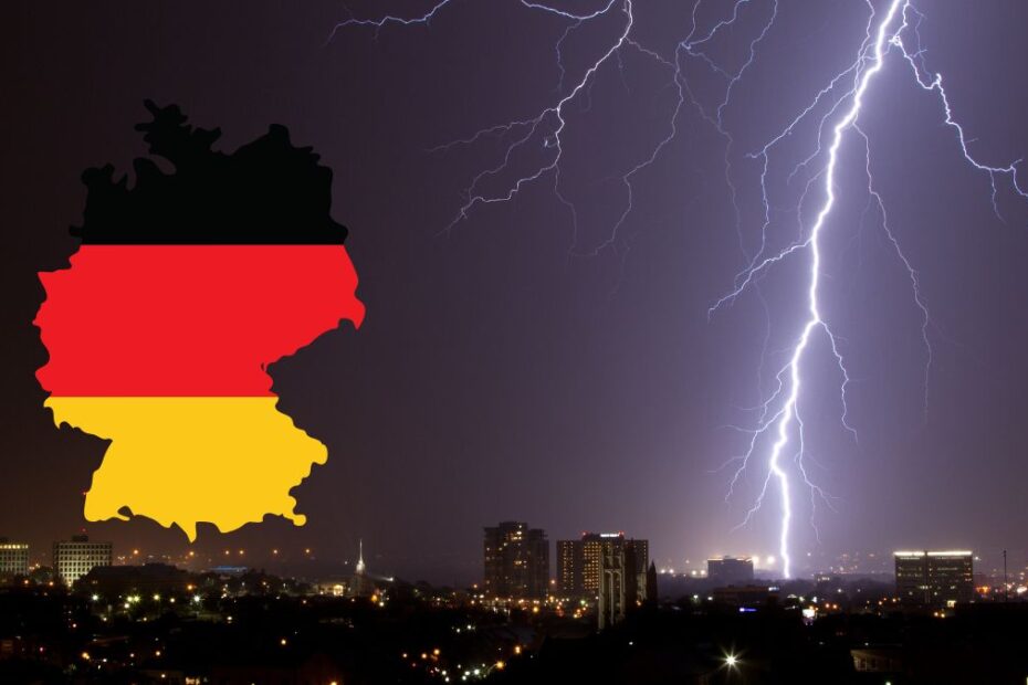 Acest land din Germania este epicentrul fulgerelor