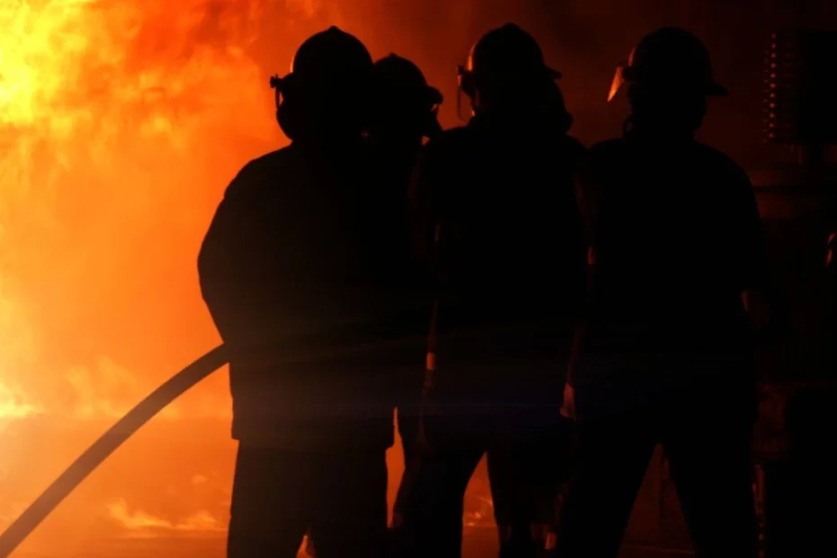 Un incendiu gigantic la un depozit de mașini dezafectate din Germania - sute de mașini în flăcări