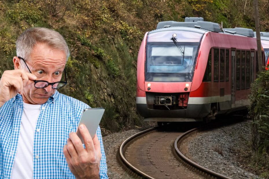 Au oprit forțat un tren ca să întrebe pe unde să o ia
