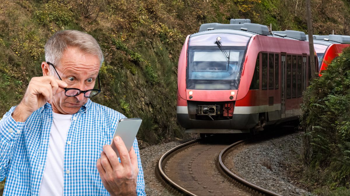 Au oprit forțat un tren ca să întrebe pe unde să o ia