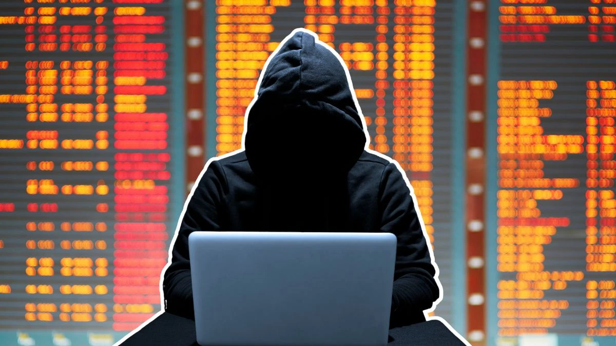 Cea mai mare scurgere de parole din istorie. Fotografie: Hacker lucrând la un laptop