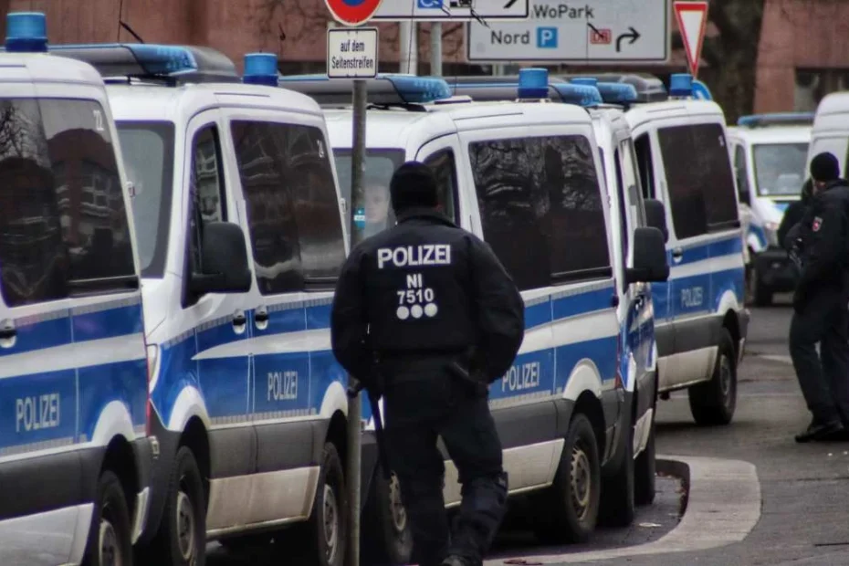Germania introduce măsuri extraordinare de securitate Foto: poliția germană