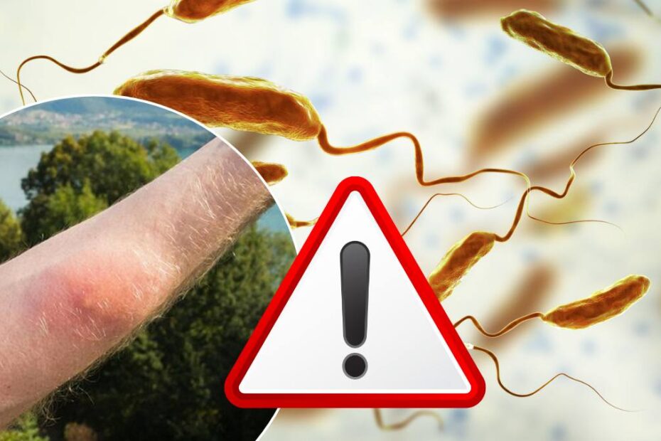 Bacterii periculoase în apă