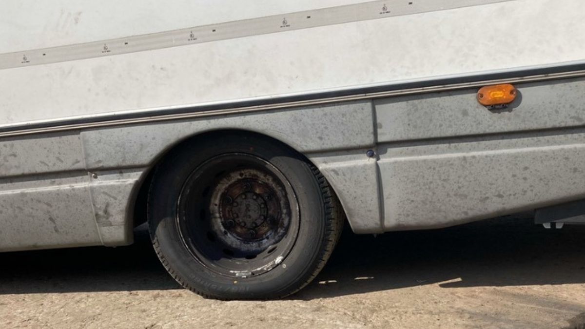 Camion condus de un șofer român scos din trafic Bochum